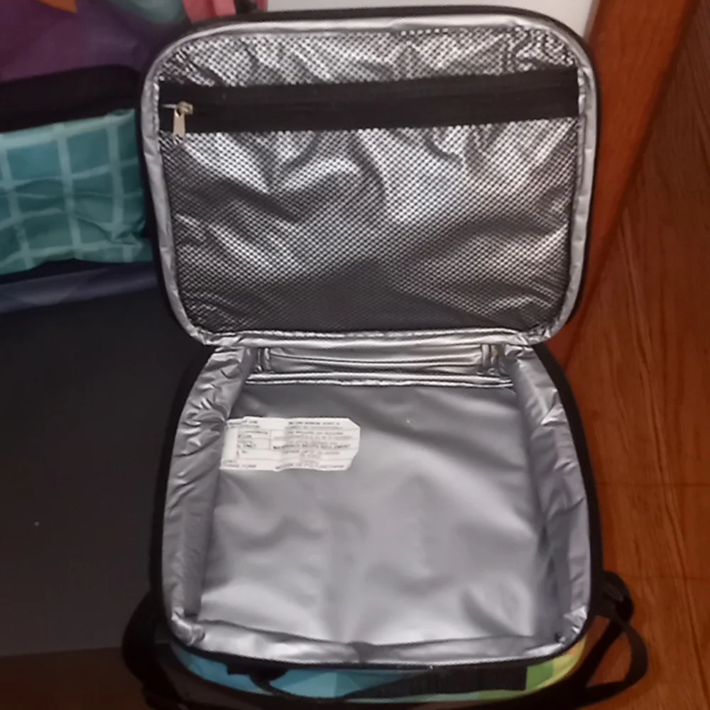 Kelidiscope Multi Color Backpack and Lunch Bag Combo